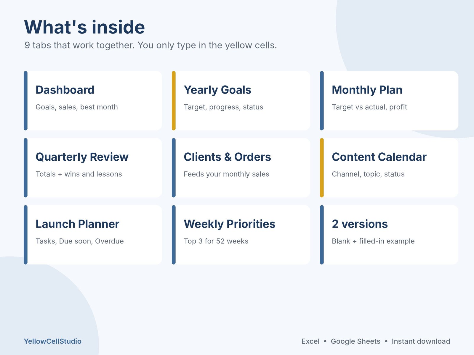 Small Business Planner 2027 preview 3