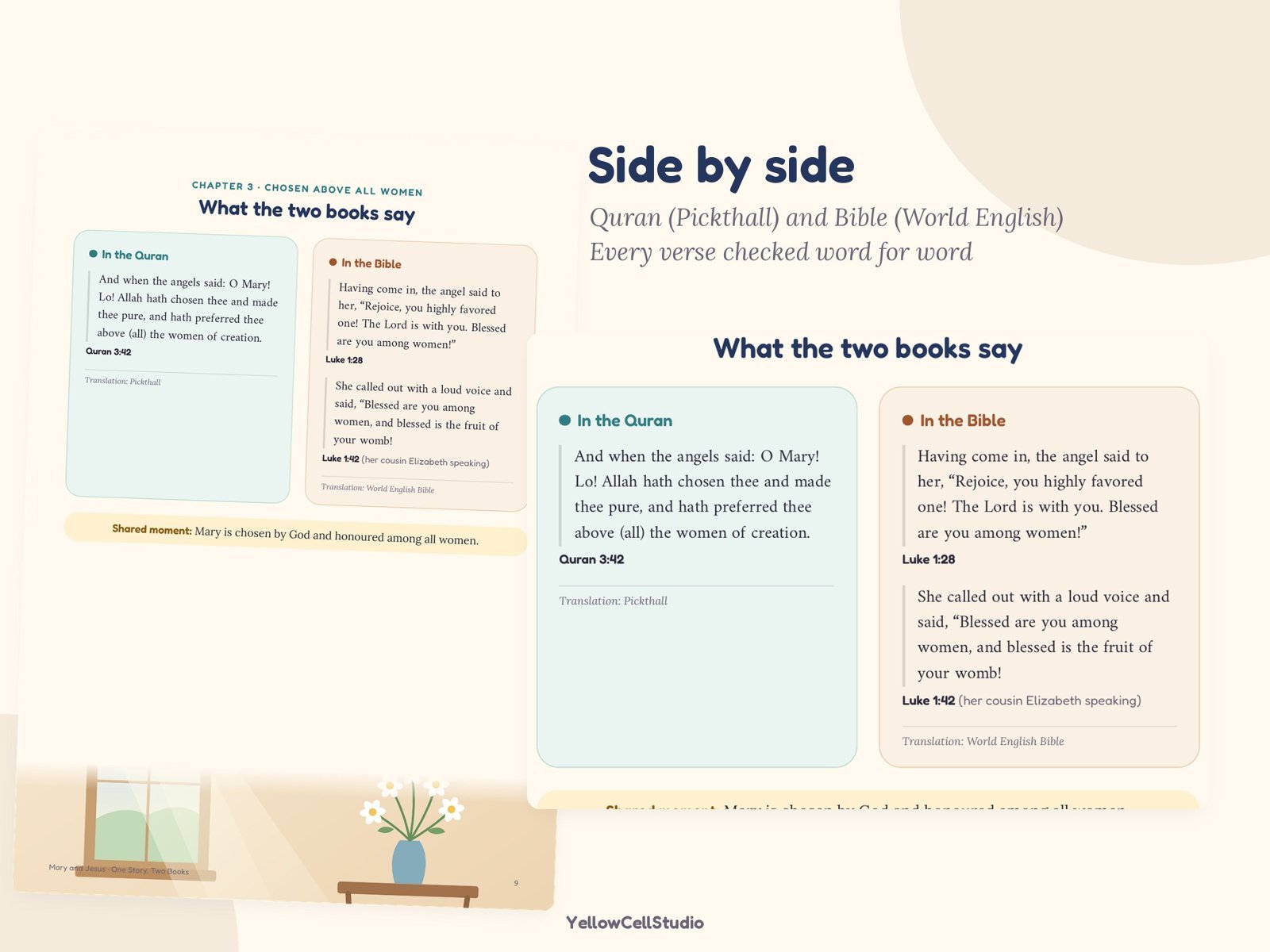 Mary and Jesus: One Story, Two Books preview 4